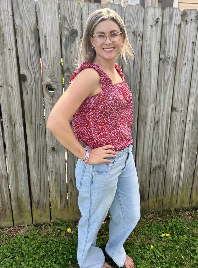 Boho Floral Tank Top